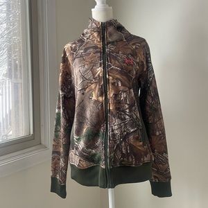 Under Armour Camo Fleece Zip-Up Hoodie